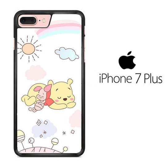 Winnie The Pooh And Piglet Sleep iPhone 7 Plus Case - ezzyst