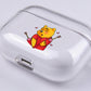 Winnie The Pooh Falling In Love Protective Clear Case Cover For Apple AirPod Pro