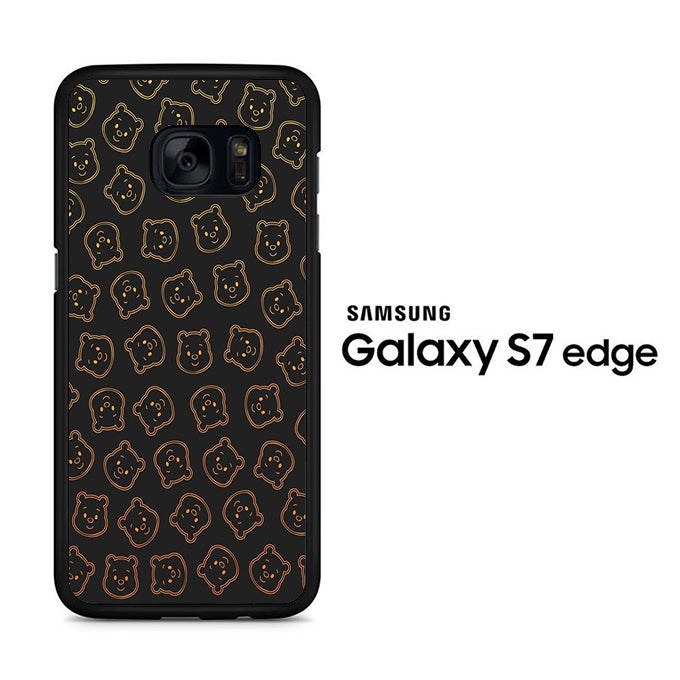 Winnie The Pooh Head Samsung Galaxy S7 Edge Case