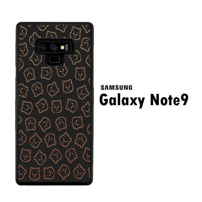 Winnie The Pooh Head Samsung Galaxy Note 9 Case