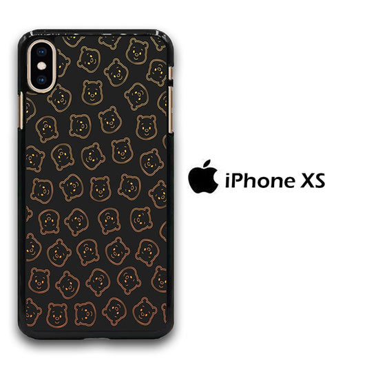 Winnie The Pooh Head iPhone Xs Case