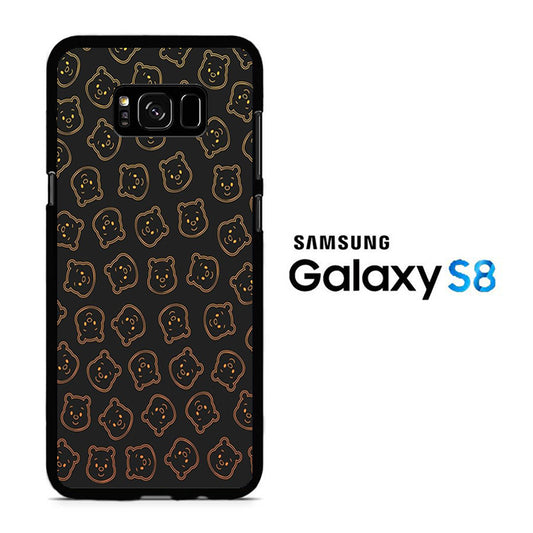 Winnie The Pooh Head Samsung Galaxy S8 Case