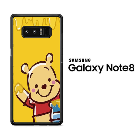 Winnie The Pooh Hello Honey Samsung Galaxy Note 8 Case