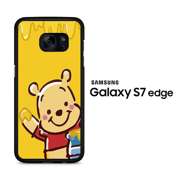 Winnie The Pooh Hello Honey Samsung Galaxy S7 Edge Case