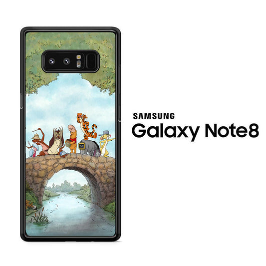 Winnie The Pooh family Samsung Galaxy Note 8 Case
