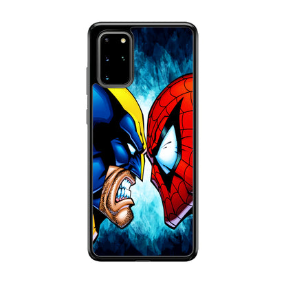 Wolverine X Spiderman Samsung Galaxy S20 Plus Case