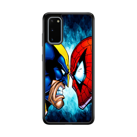 Wolverine X Spiderman Samsung Galaxy S20 Case