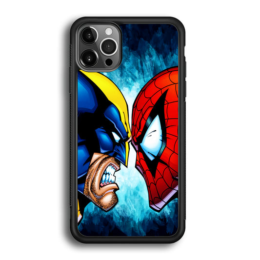 Wolverine X Spiderman iPhone 12 Pro Case