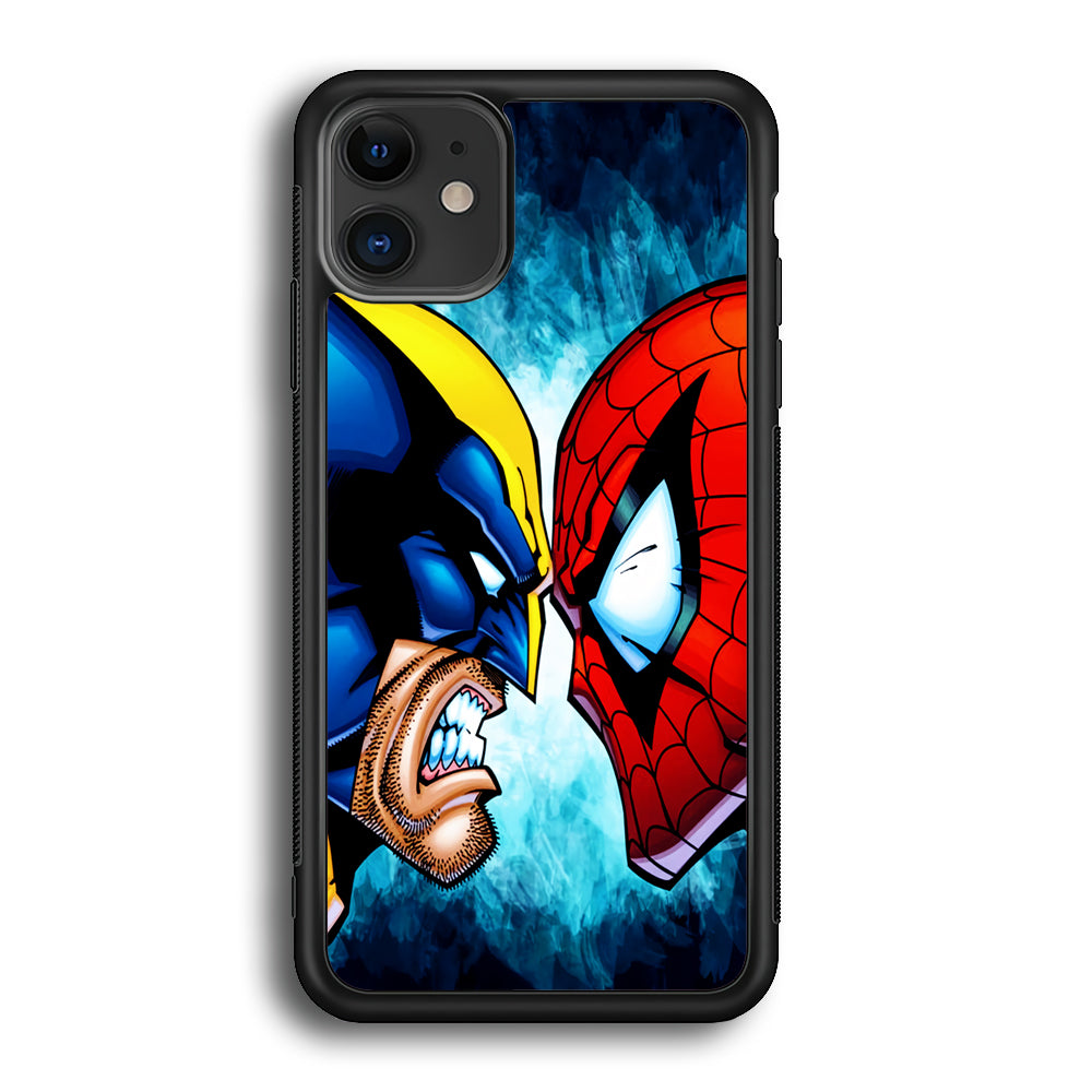 Wolverine X Spiderman iPhone 12 Case