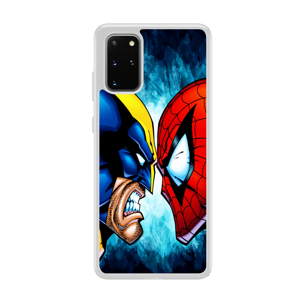 Wolverine X Spiderman Samsung Galaxy S20 Plus Case ezzyst