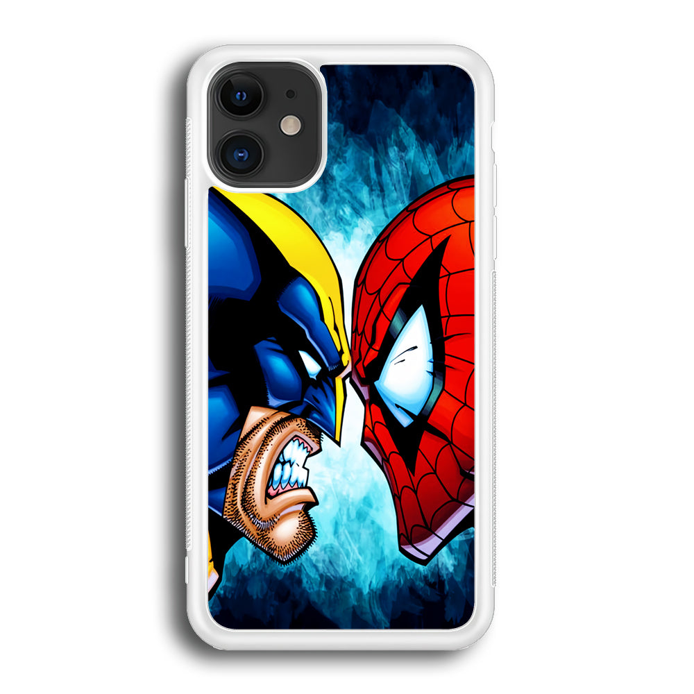 Wolverine X Spiderman iPhone 12 Case