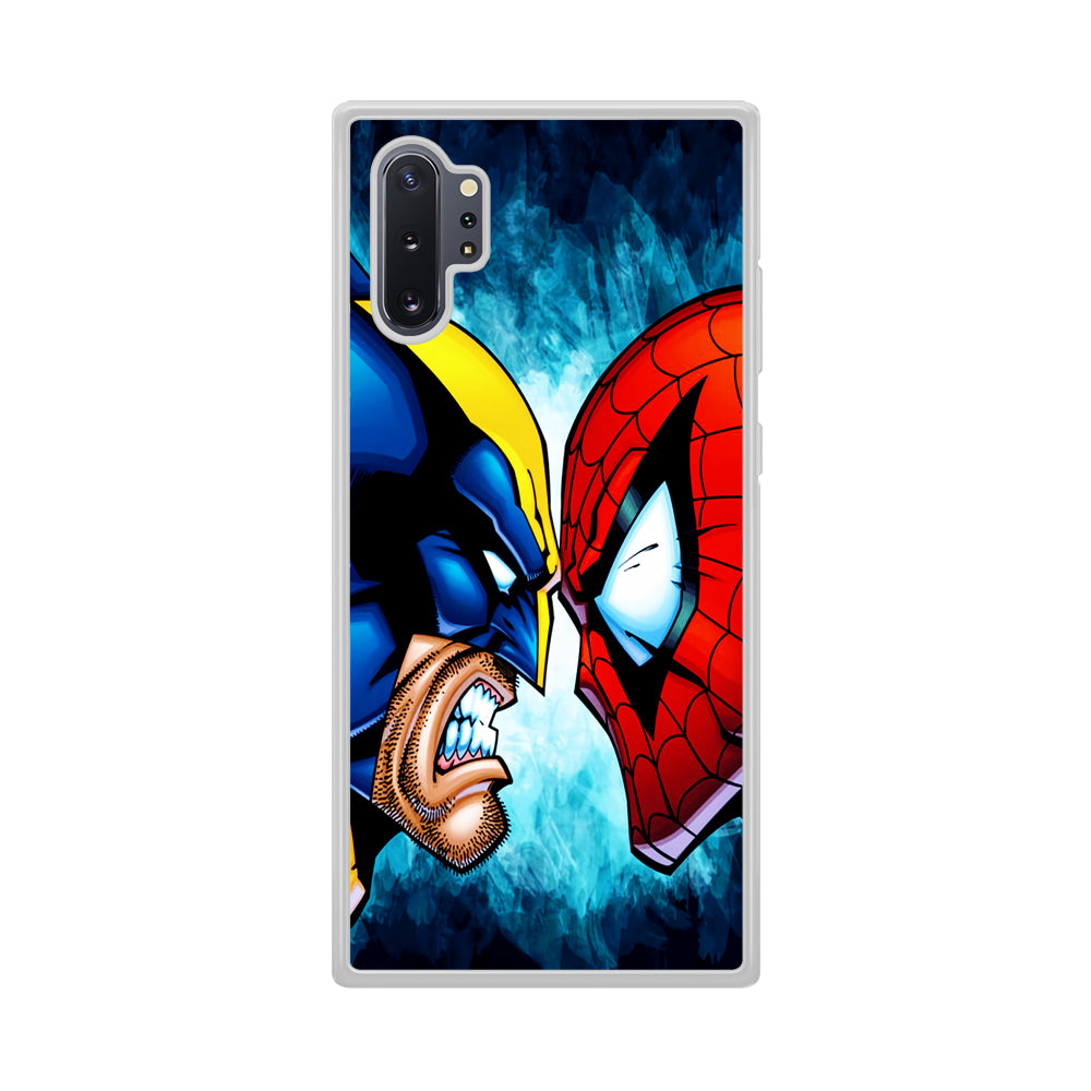 Wolverine X Spiderman Samsung Galaxy Note 10 Plus Case