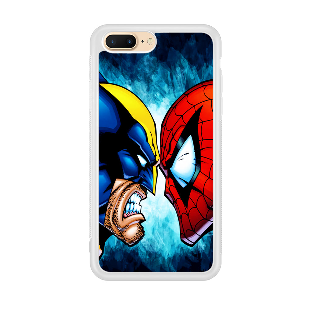 Wolverine X Spiderman iPhone 8 Plus Case