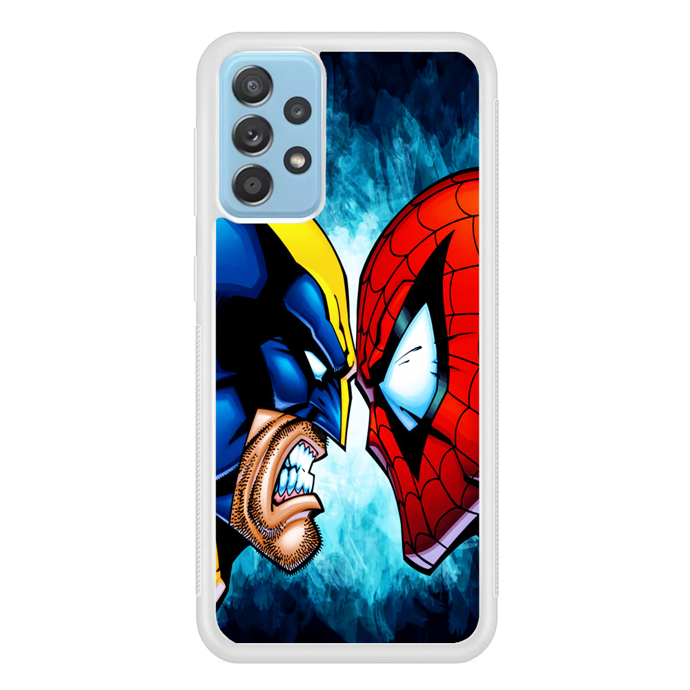 Wolverine X Spiderman Samsung Galaxy A52 Case