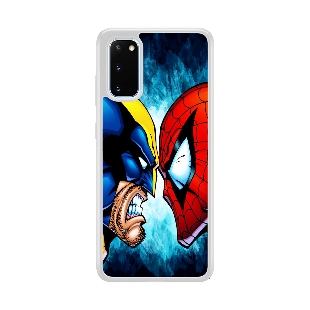 Wolverine X Spiderman Samsung Galaxy S20 Case