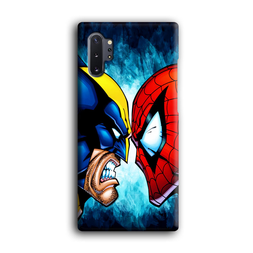 Wolverine X Spiderman Samsung Galaxy Note 10 Plus Case