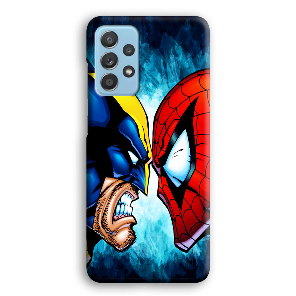 Wolverine X Spiderman Samsung Galaxy A52 Case