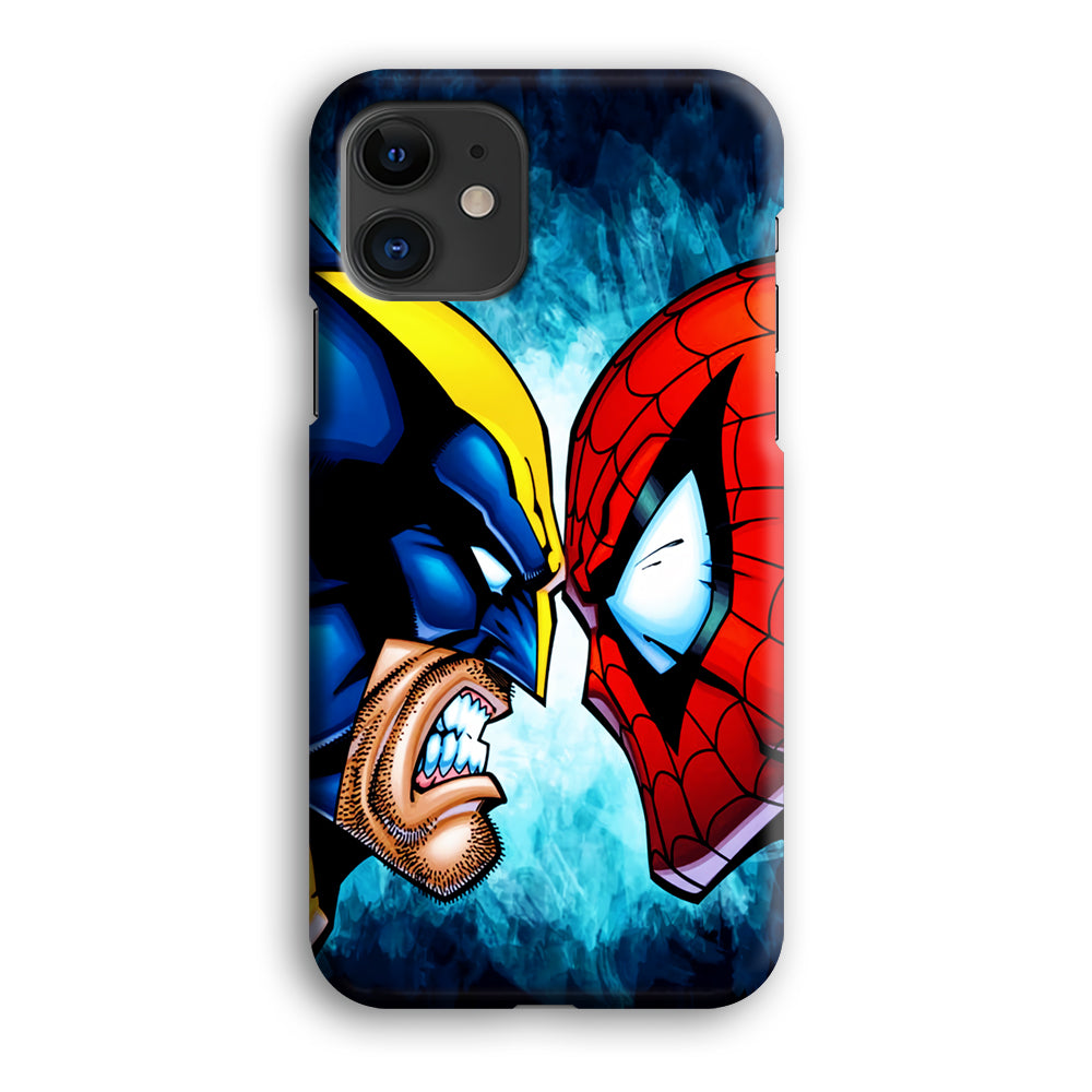 Wolverine X Spiderman iPhone 12 Case