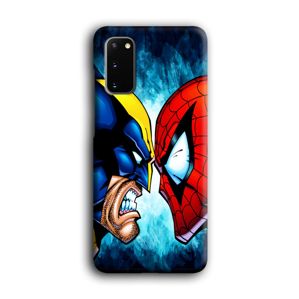 Wolverine X Spiderman Samsung Galaxy S20 Case