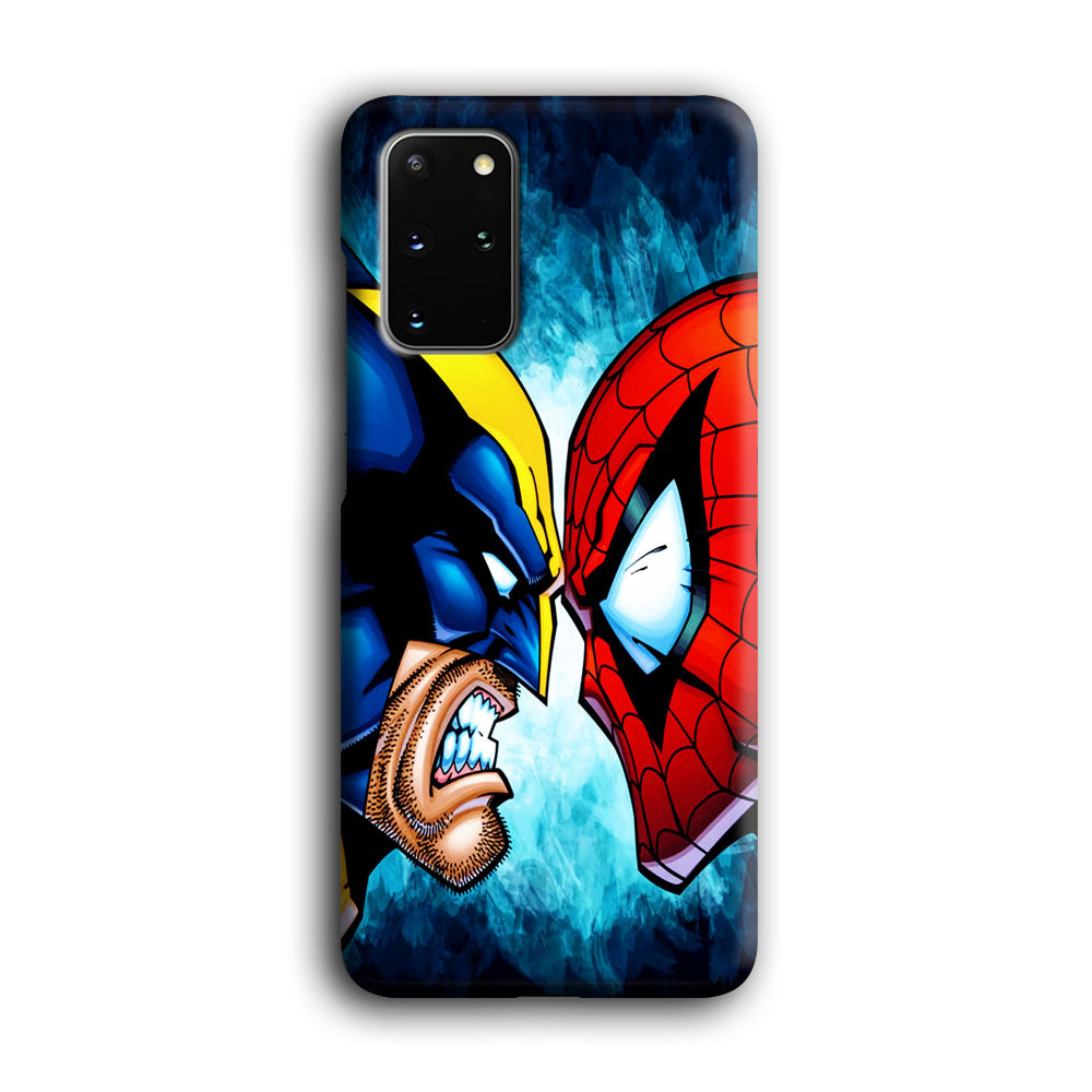 Wolverine X Spiderman Samsung Galaxy S20 Plus Case