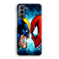 Wolverine X Spiderman Samsung Galaxy S21 Plus Case