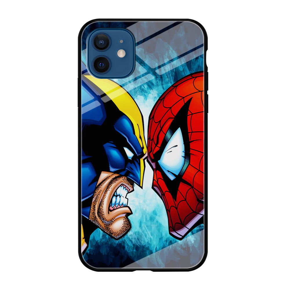 Wolverine X Spiderman iPhone 12 Case