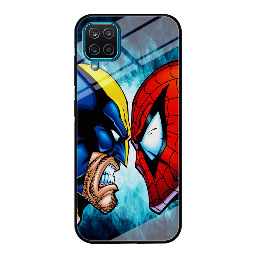 Wolverine X Spiderman Samsung Galaxy A12 Case