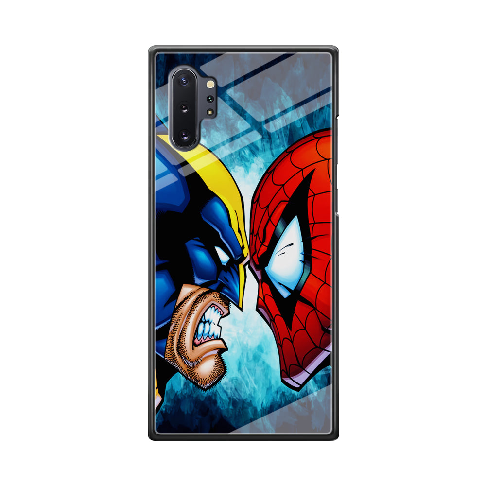 Wolverine X Spiderman Samsung Galaxy Note 10 Plus Case