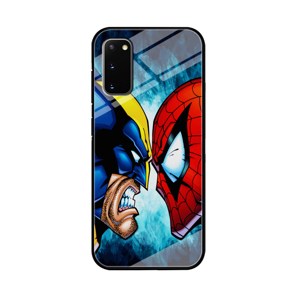 Wolverine X Spiderman Samsung Galaxy S20 Case