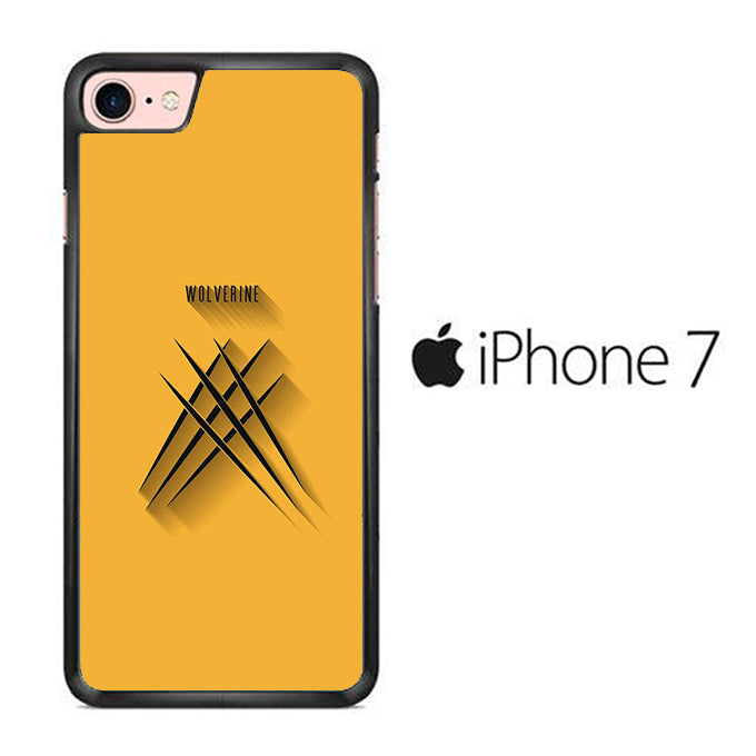 Wolverine Yellow Claw iPhone 7 Case