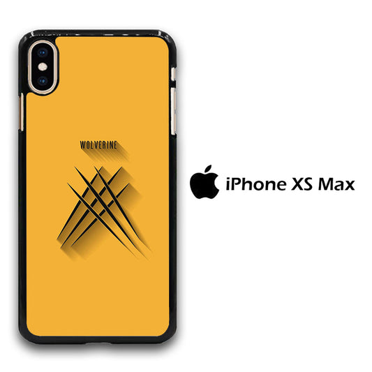 Wolverine Yellow Claw iPhone Xs Max Case