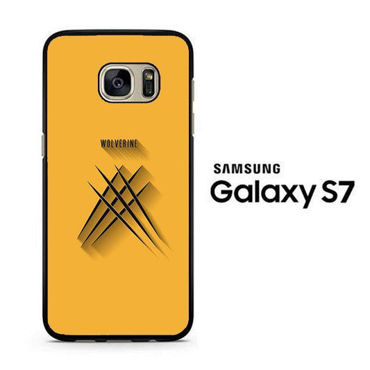 Wolverine Yellow Claw Samsung Galaxy S7 Case - ezzyst