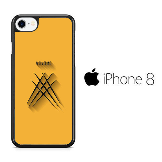 Wolverine Yellow Claw iPhone 8 Case