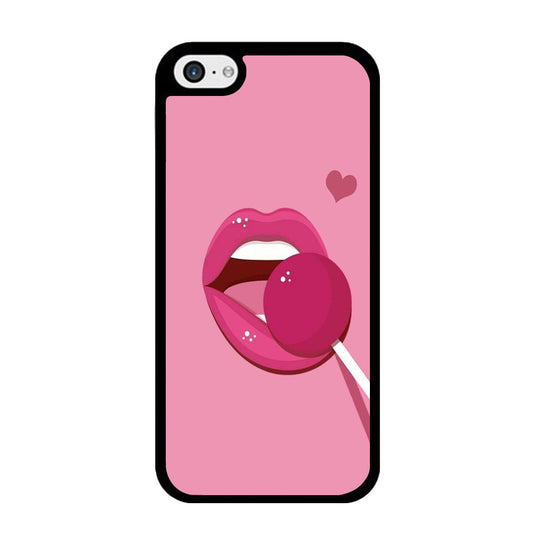 Woman Lip And Lolipop Pink iPhone 5 | 5s Case - Ezzystore