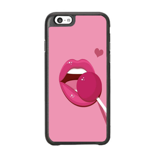 Woman Lip And Lolipop Pink iPhone 6 | 6s Case