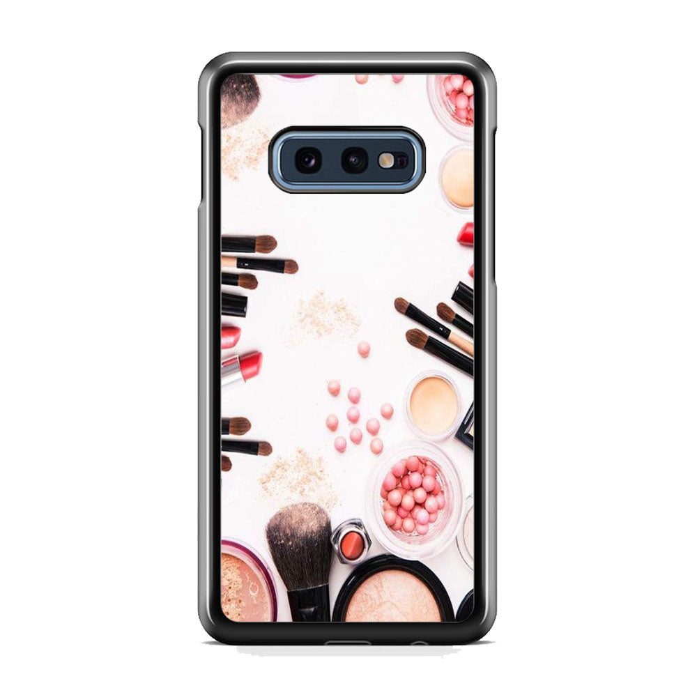 Woman Make Up Equipment Brush And Powder Samsung Galaxy 10e Case