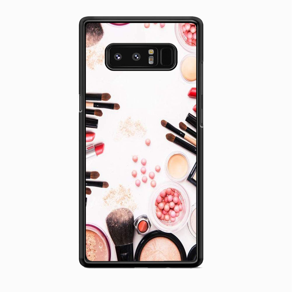 Woman Make Up Equipment Brush And Powder Samsung Galaxy Note 8 Case