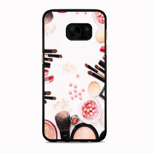 Woman Make Up Equipment Brush And Powder Samsung Galaxy S7 Case