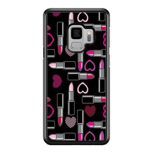 Woman Make Up Lipstick Love Samsung Galaxy S9 Case