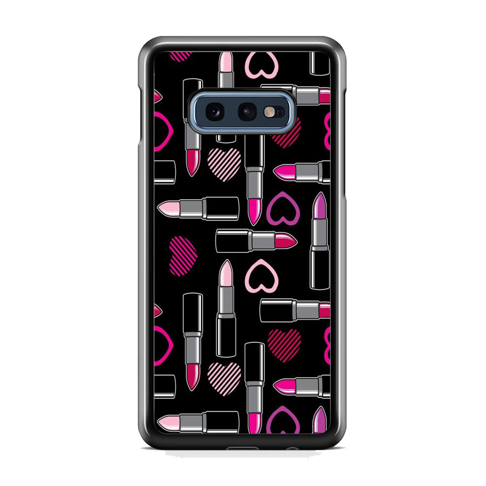 Woman Make Up Lipstick Love Samsung Galaxy 10e Case