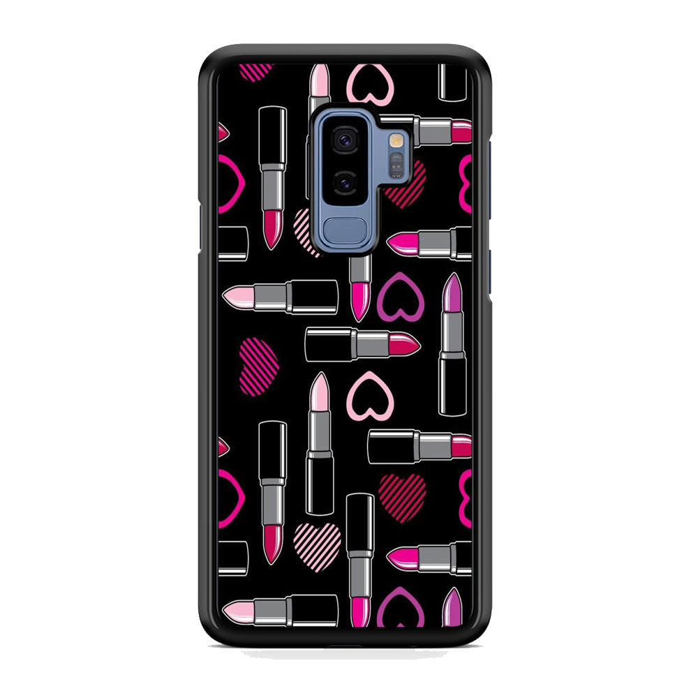 Woman Make Up Lipstick Love Samsung Galaxy S9 Plus Case