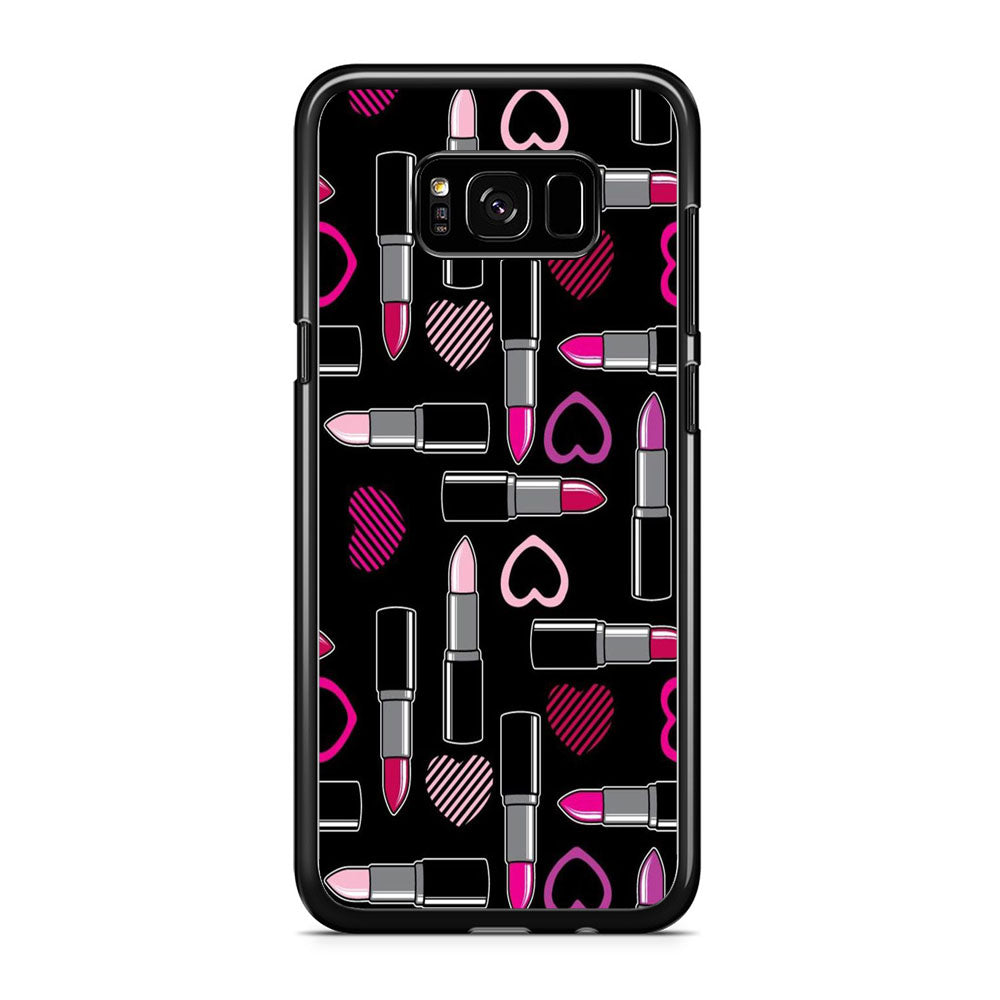 Woman Make Up Lipstick Love Samsung Galaxy S8 Case