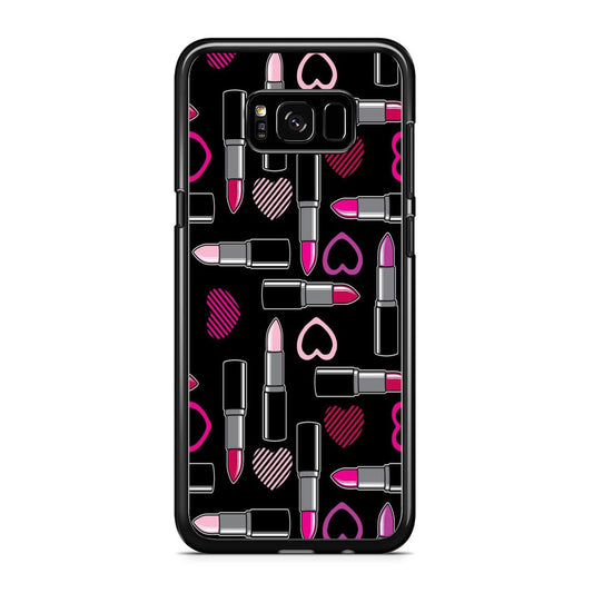 Woman Make Up Lipstick Love Samsung Galaxy S8 Case