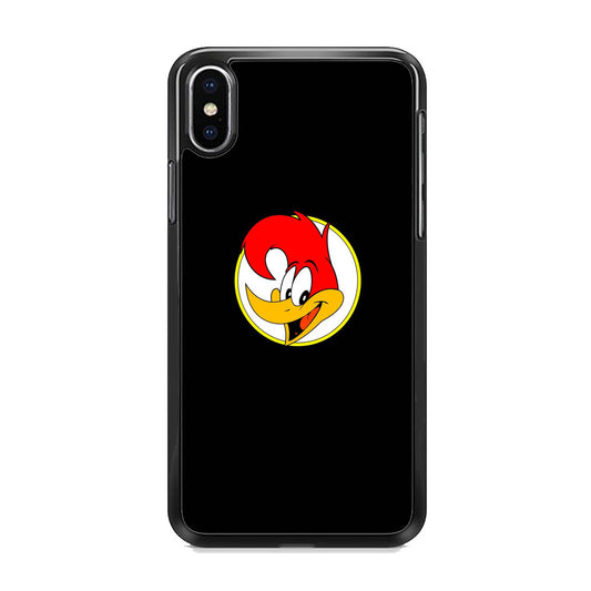 Woody Woodpecker Black Mascot iPhone Xs Case
