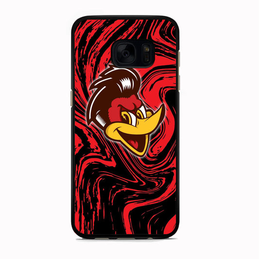 Woody Woodpecker Red Marble Samsung Galaxy S7 Edge Case