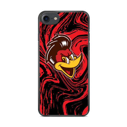 Woody Woodpecker Red Marble iPhone 7 Case
