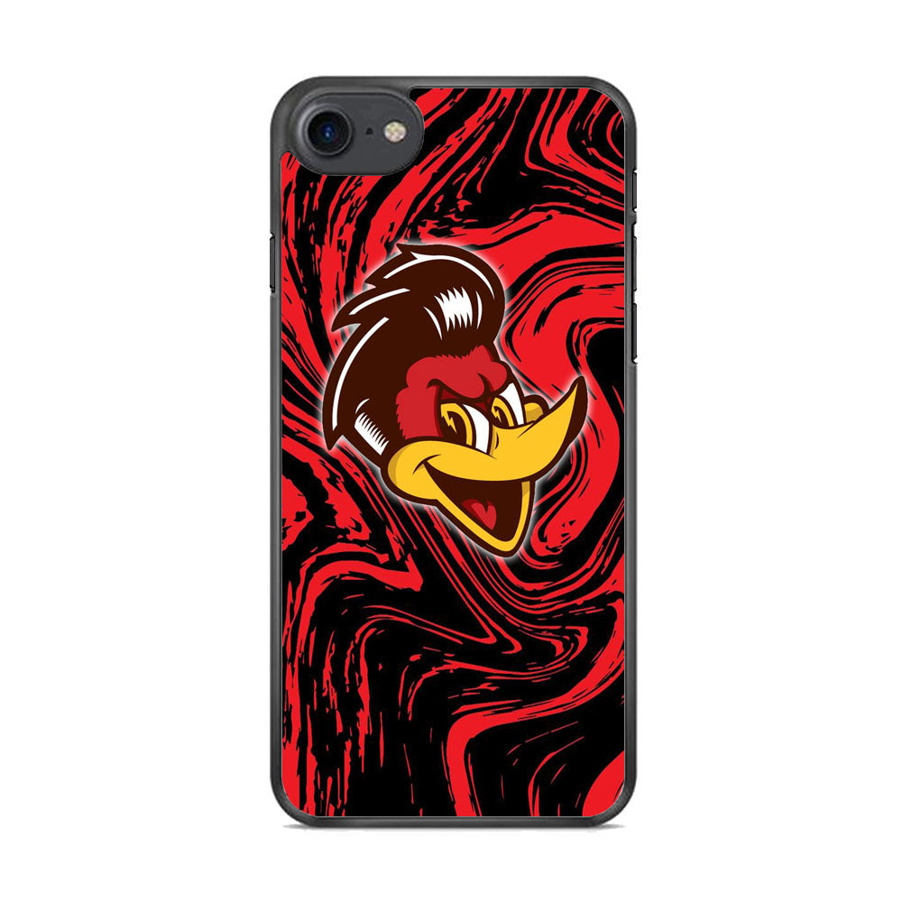 Woody Woodpecker Red Marble iPhone 8 Case