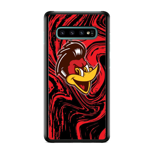 Woody Woodpecker Red Marble Samsung Galaxy S10 Plus Case