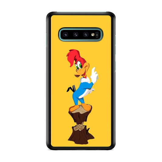 Woody Woodpecker Stand In The Wood Samsung Galaxy S10 Plus Case