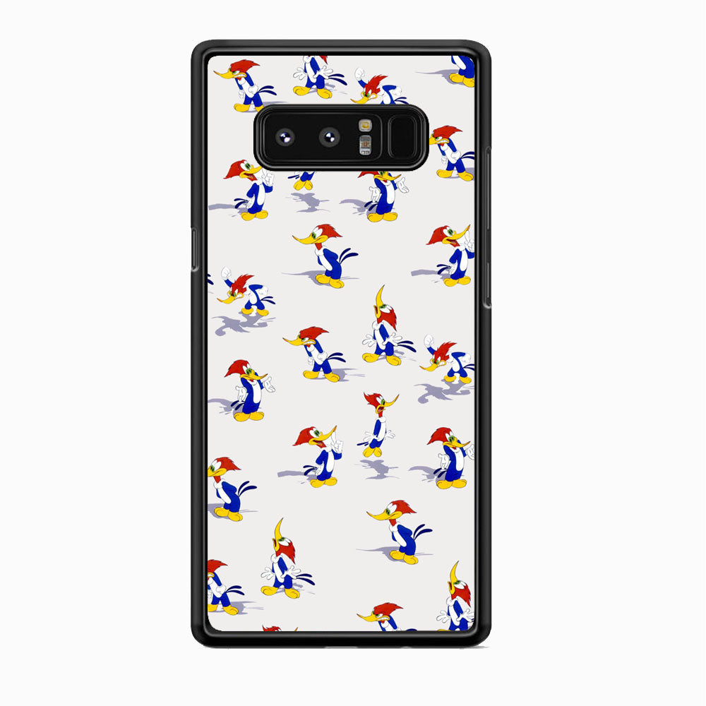 Woody Woodpecker Sticker Character Samsung Galaxy Note 8 Case
